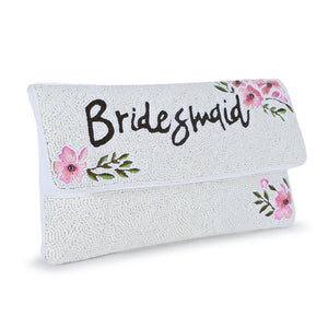 Bridesmaid clutch