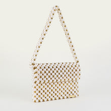 Load image into Gallery viewer, Two tone pearl bag
