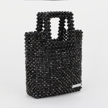 Load image into Gallery viewer, Ebony crystal bag
