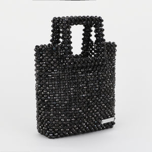 Ebony crystal bag