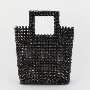 Ebony crystal bag