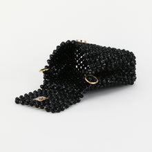Load image into Gallery viewer, Swan crystal bag ( Black )

