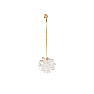 Ivory minimalistic danglers
