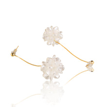 Load image into Gallery viewer, Ivory minimalistic danglers
