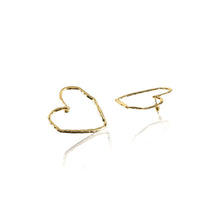 Load image into Gallery viewer, Heart out earrings
