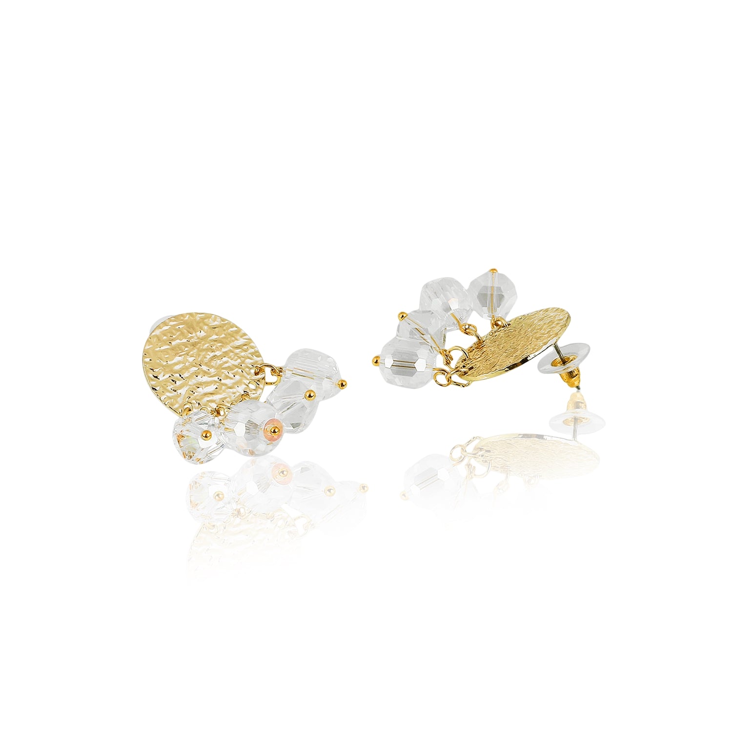 Samantha crystal golden eardrop