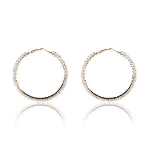 Saz Pearl hoops