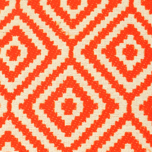 The Orange Fringe Tote Jacquard