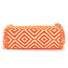Load image into Gallery viewer, The Orange Fringe Tote Jacquard
