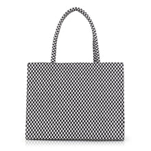 Load image into Gallery viewer, Checker Tote bag ( Jacquard )
