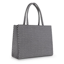 Load image into Gallery viewer, Checker Tote bag ( Jacquard )
