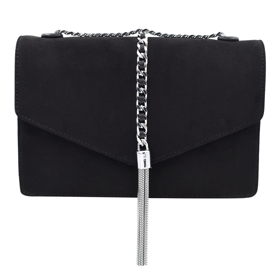Sassy Suede Sling ( Black )