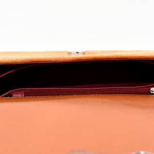 Sassy Suede Sling ( Tan Brown )