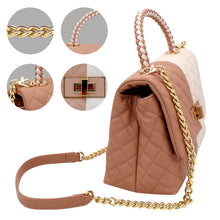 Load image into Gallery viewer, Beige and White Handbag
