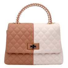 Load image into Gallery viewer, Beige and White Handbag
