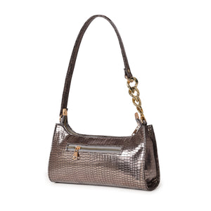 Glitz Baguette shoulder bag ( Half chained )