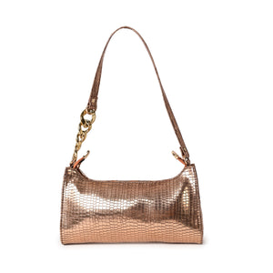 Glitz Baguette shoulder bag ( Half chained )