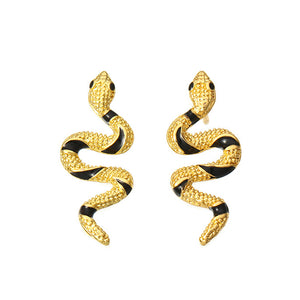 Snake studs (earrings)