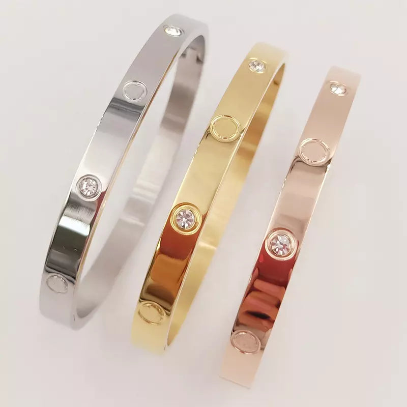 Furl alternate stone studded bracelet