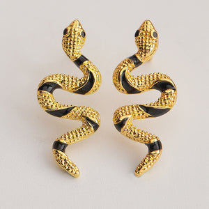 Snake studs (earrings)