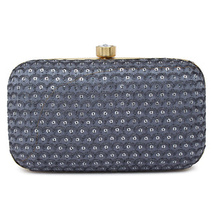 Indiana Clutch in Grey.