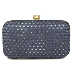 Indiana Clutch in Grey.