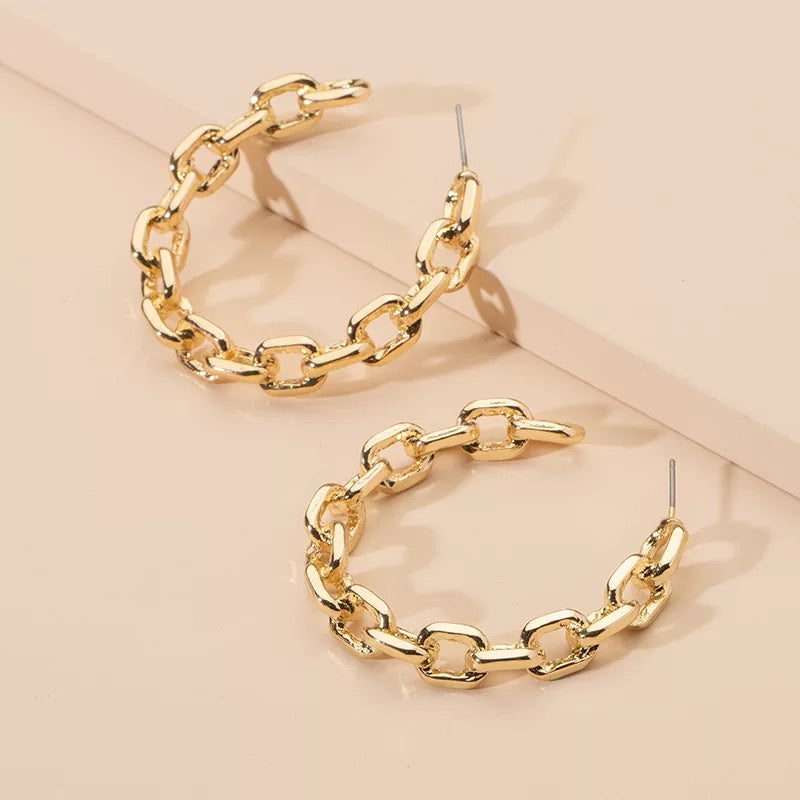 Liz Chain Earrings