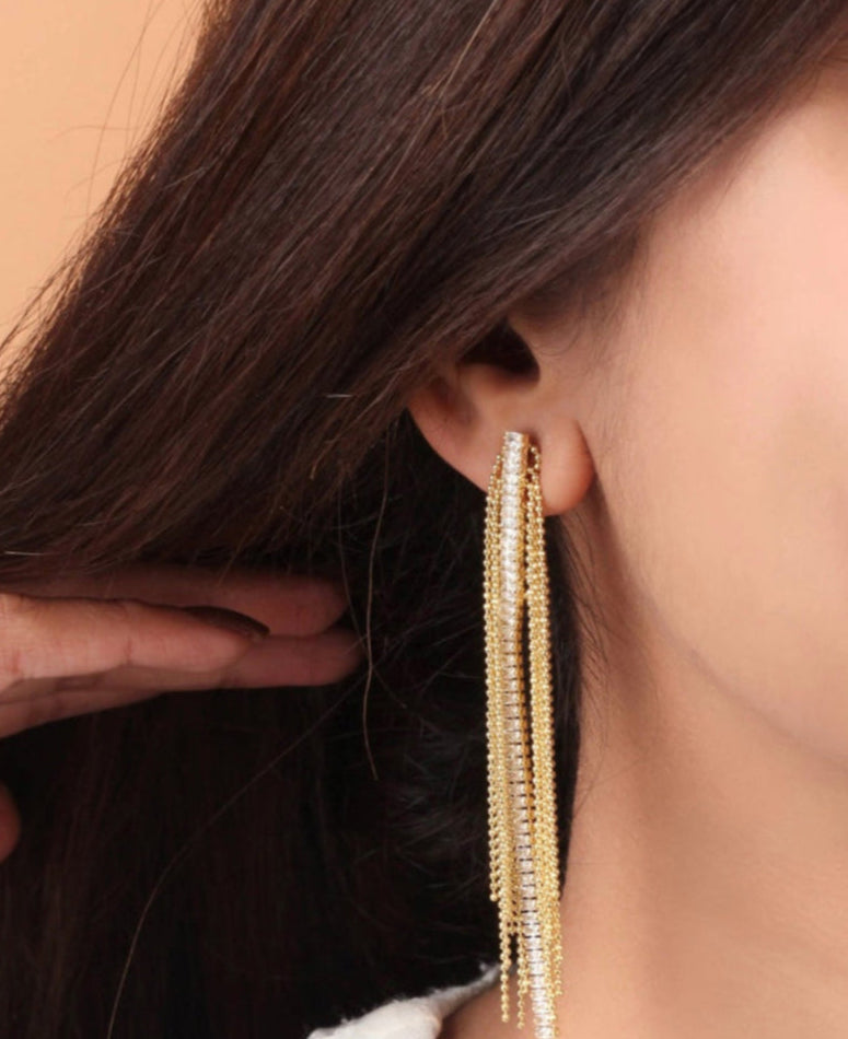 Cersie Bling Rhinestone Danglers