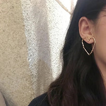 Load image into Gallery viewer, Heart out earrings
