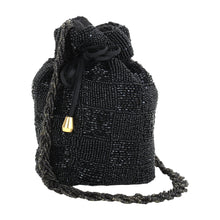 Load image into Gallery viewer, Beaded Potli (Black)
