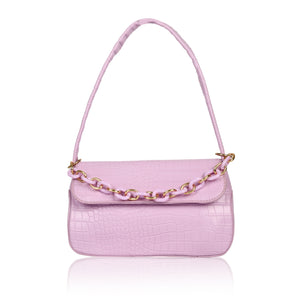 Emma Baguette (Lilac, Lime Green, Black and Off white )