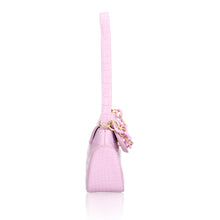 Load image into Gallery viewer, Emma Baguette (Lilac, Lime Green, Black and Off white )
