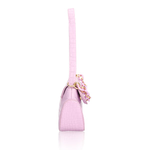Emma Baguette (Lilac, Lime Green, Black and Off white )