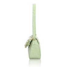 Load image into Gallery viewer, Emma Baguette (Lilac, Lime Green, Black and Off white )
