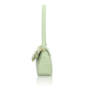 Emma Baguette (Lilac, Lime Green, Black and Off white )