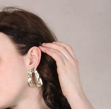 Load image into Gallery viewer, Textured Earrings
