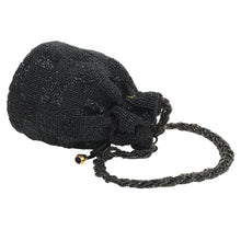 Load image into Gallery viewer, Beaded Potli (Black)
