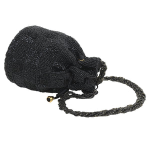 Beaded Potli (Black)