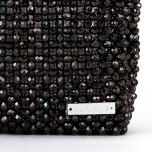 Ebony crystal bag