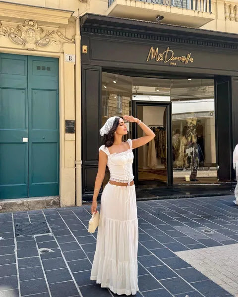 Bhavdeep Kaur wearing Golden Shoreline Waist Chain