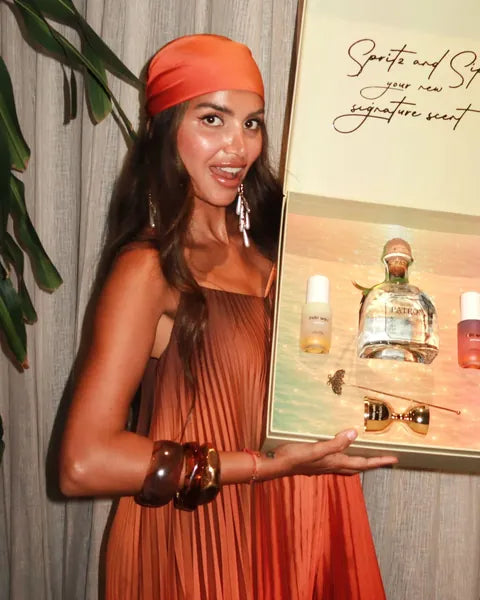 Diipa Khosla wearing Molten Resin Bangle Stack